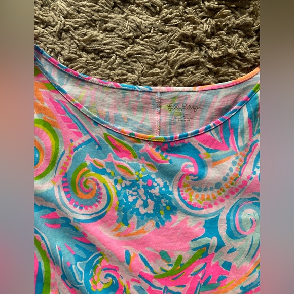 Lilly Pulitzer T-shirt dress size L - Picture 5 of 7